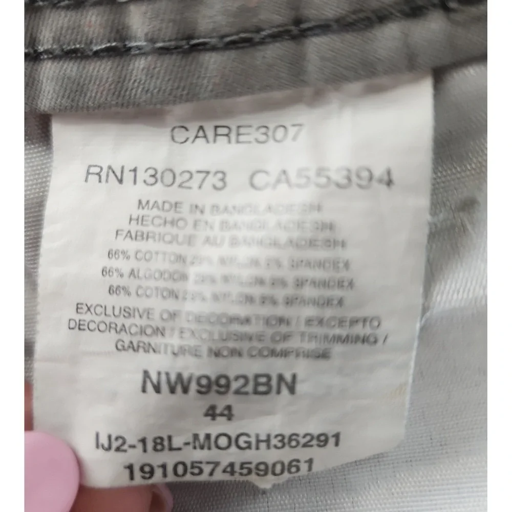 Wrangler Mens 44 Gray Outdoor Shorts Hiking Utility Workwear Gorpcore Big Tall
